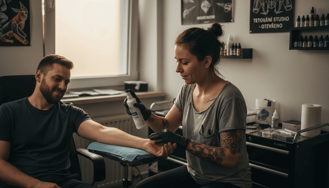 Výhody znecitlivujících sprejů: Snadnější tetování