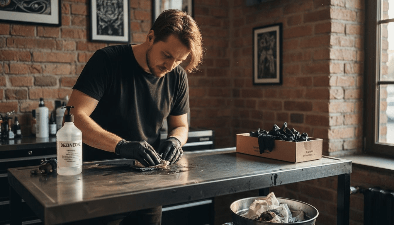 7 klíčových bodů: Kontrolní seznam pro tetovací studio