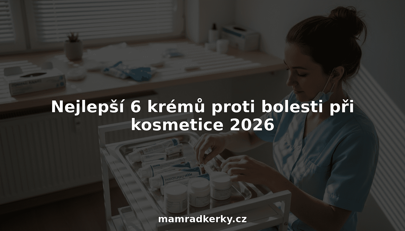 Nejlepší 6 krémů proti bolesti při kosmetice 2026