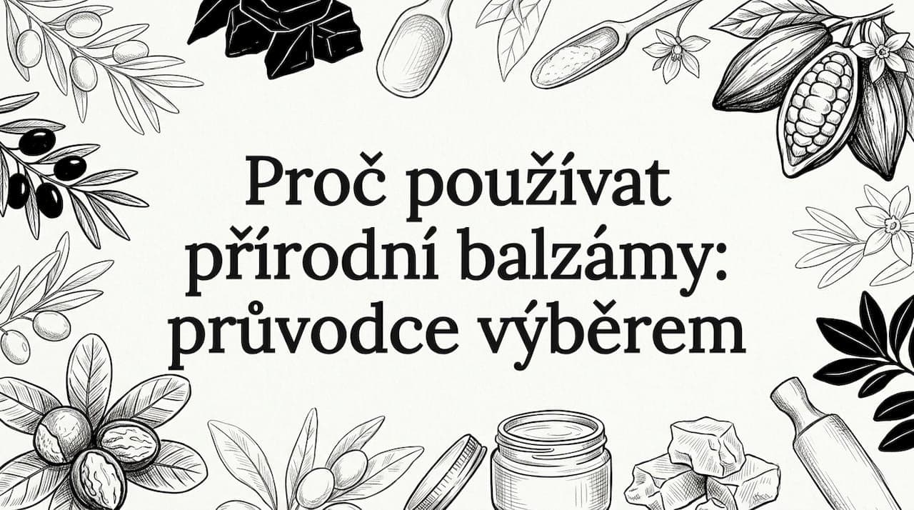 Proč používat přírodní balzámy: průvodce výběrem