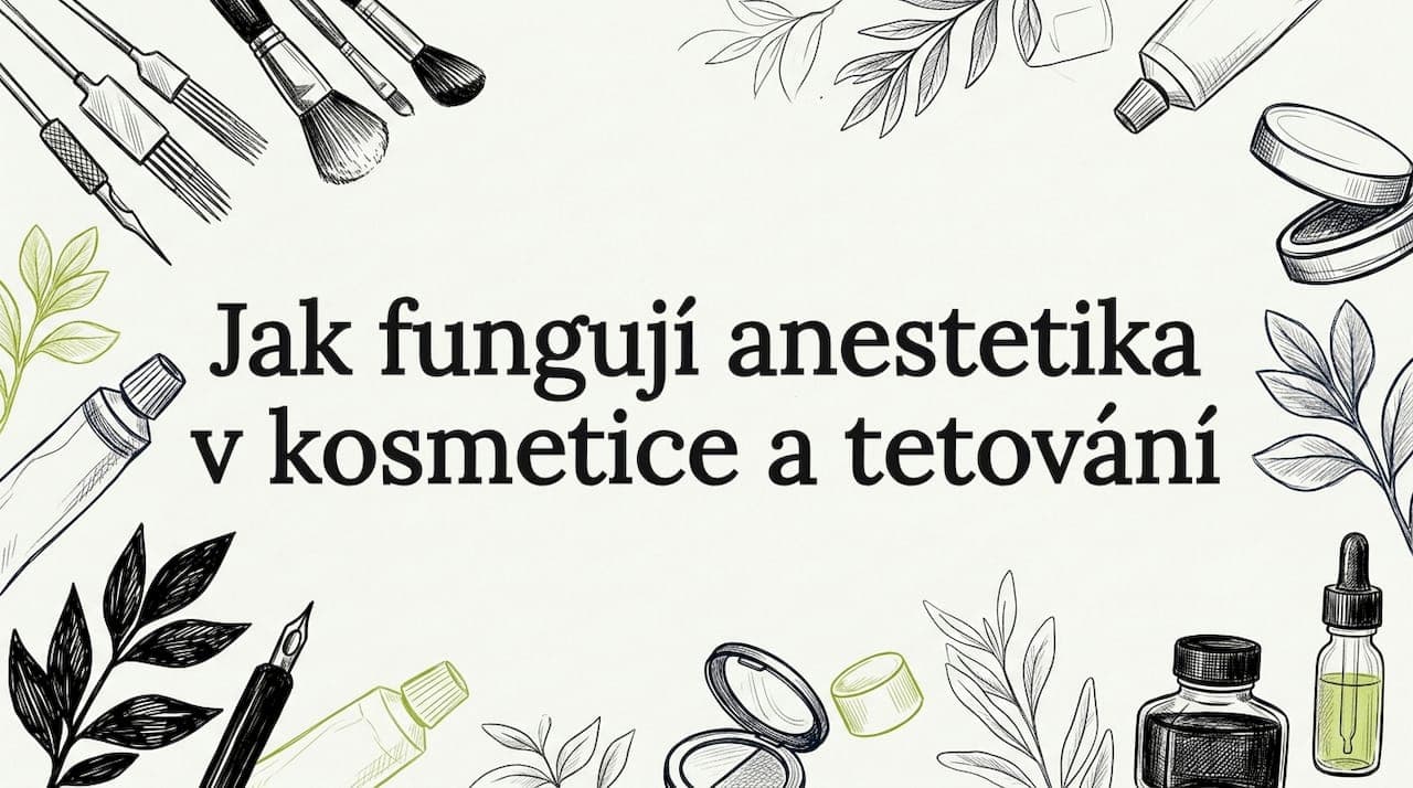 Jak fungují anestetika v kosmetice a tetování