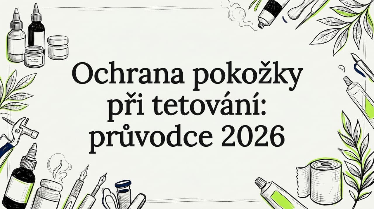 Ochrana pokožky při tetování: průvodce 2026