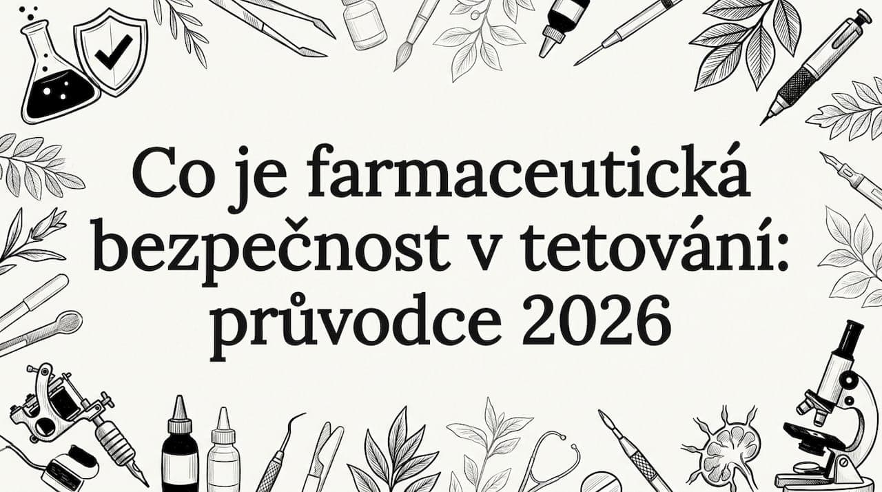 Co je farmaceutická bezpečnost v tetování: průvodce 2026