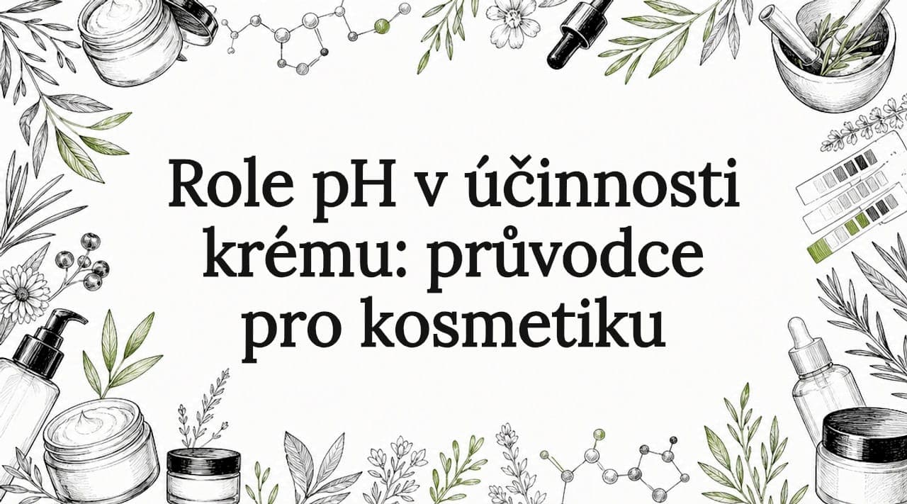 Role pH v účinnosti krému: průvodce pro kosmetiku