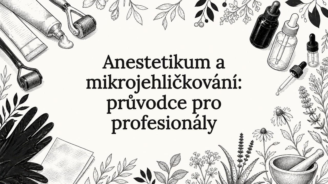 Anestetikum a mikrojehličkování: průvodce pro profesionály