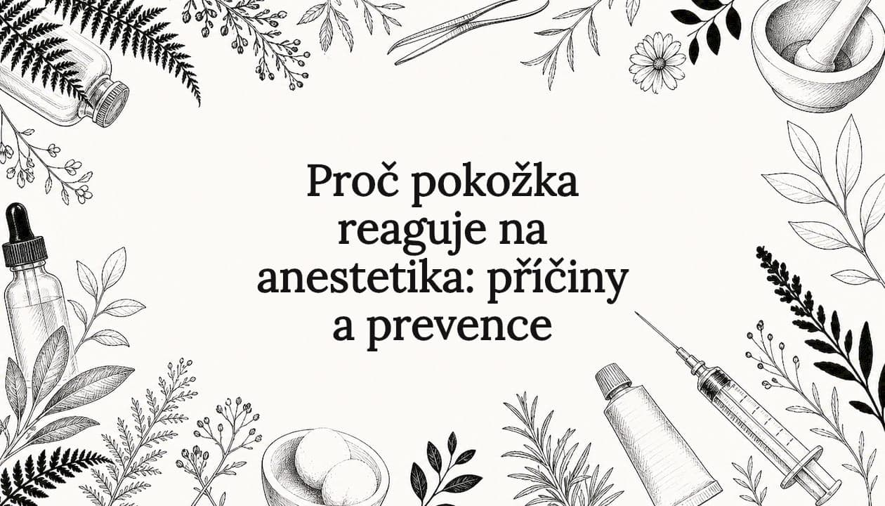 Proč pokožka reaguje na anestetika: příčiny a prevence