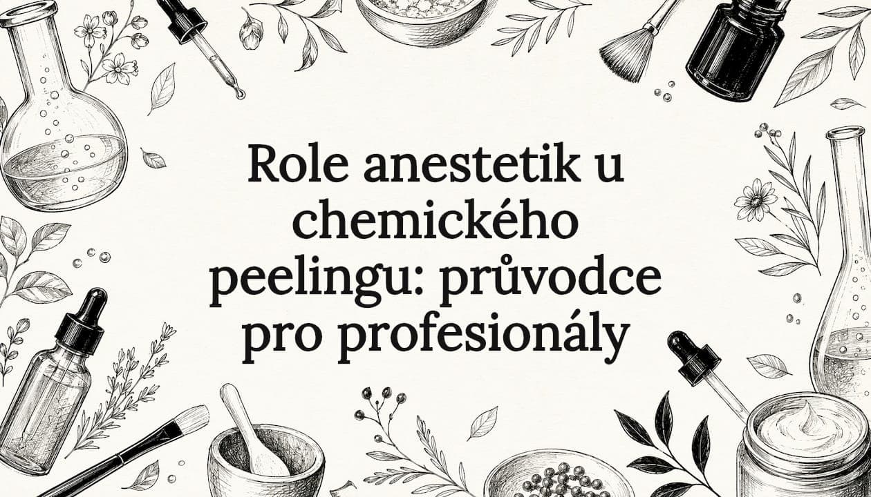 Role anestetik u chemického peelingu: průvodce pro profesionály