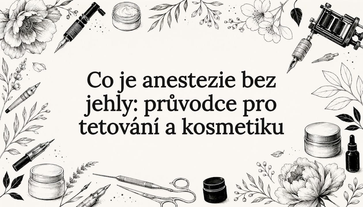 Co je anestezie bez jehly: průvodce pro tetování a kosmetiku
