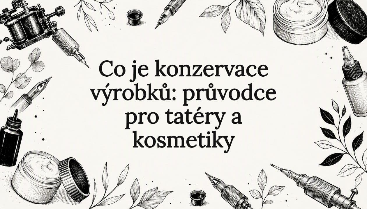 Co je konzervace výrobků: průvodce pro tatéry a kosmetiky