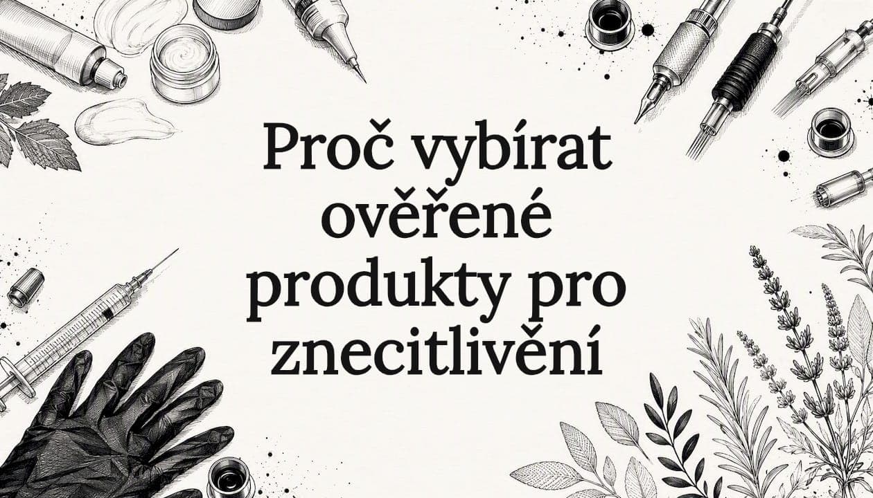 Proč vybírat ověřené produkty pro znecitlivění