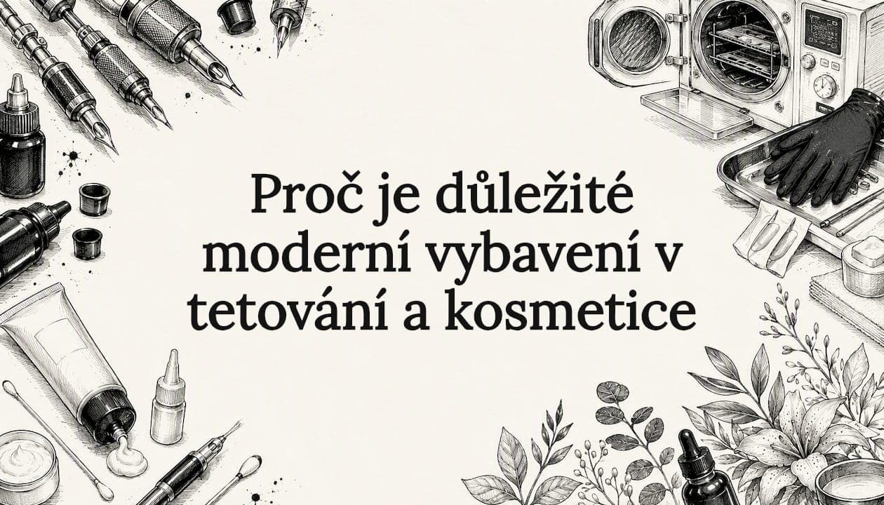 Proč je důležité moderní vybavení v tetování a kosmetice