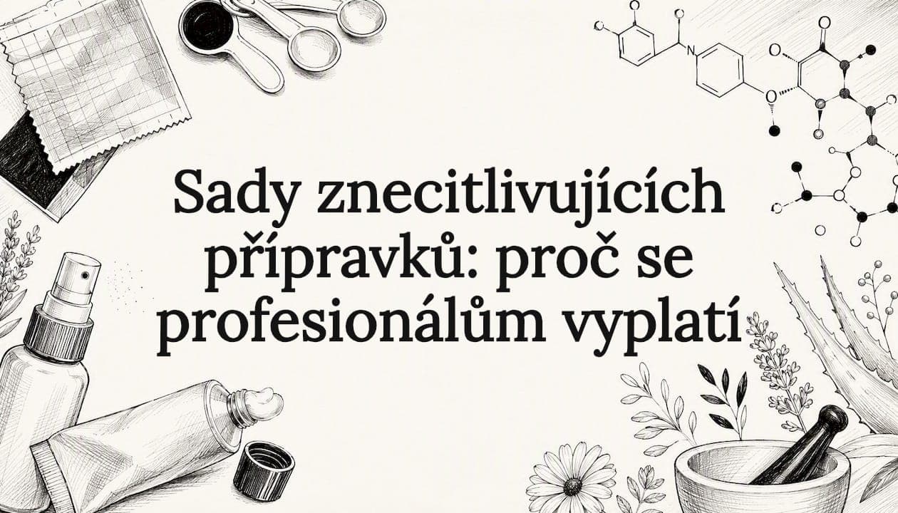Sady znecitlivujících přípravků: proč se profesionálům vyplatí